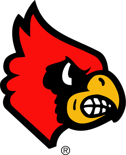 444x545 Louisville Cardinals Secondary Logo