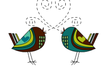 200x140 Love Birds Clipart Elegant Love Birds Clip Art Clipart Panda Free