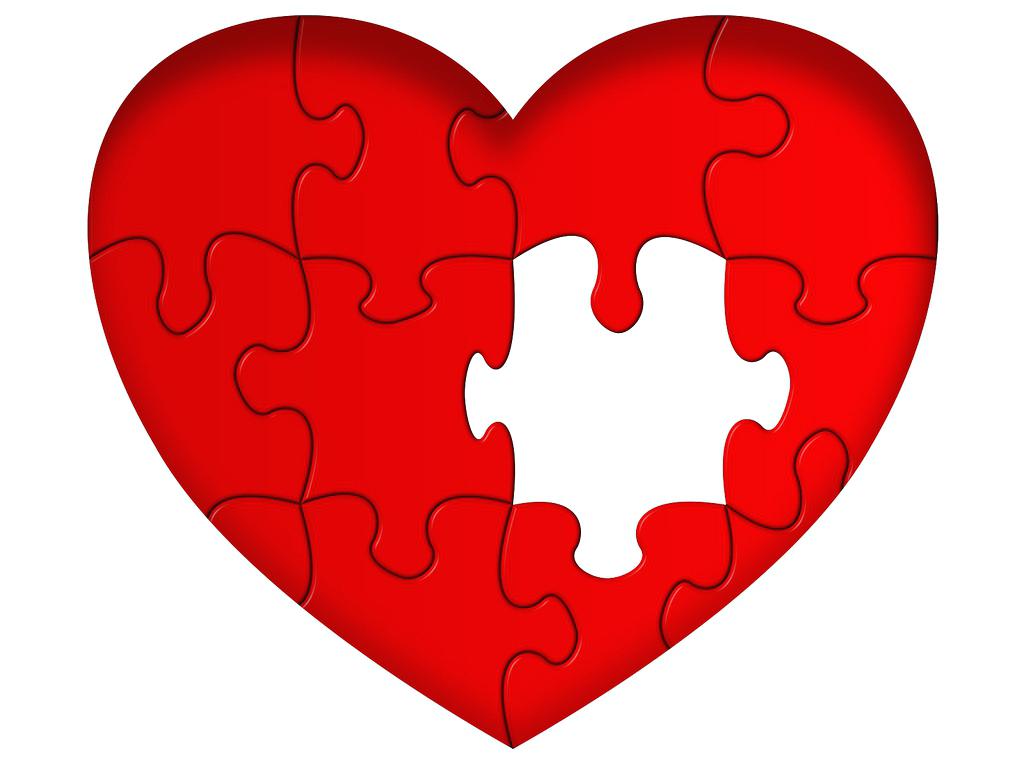 1024x758 Love One Another Heart Puzzle With Missing Piece I You By Coloring