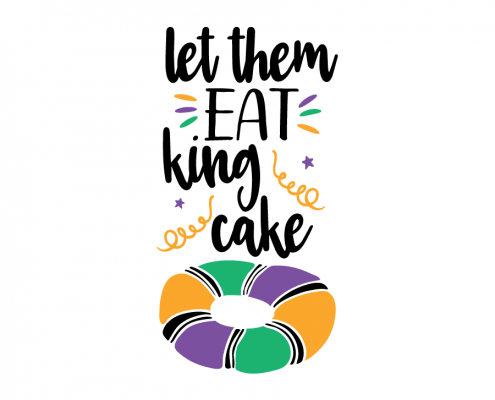 495x400 Clip Art Of King Cake Mardi Gras Kings Cacke Applique Machine