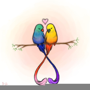 300x300 Love Bird Clipart Free Images