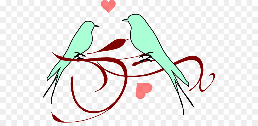900x440 Lovebird Clip Art