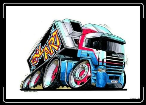 490x355 Lowrider Vs Highline Scania Trucks Semi Trailer