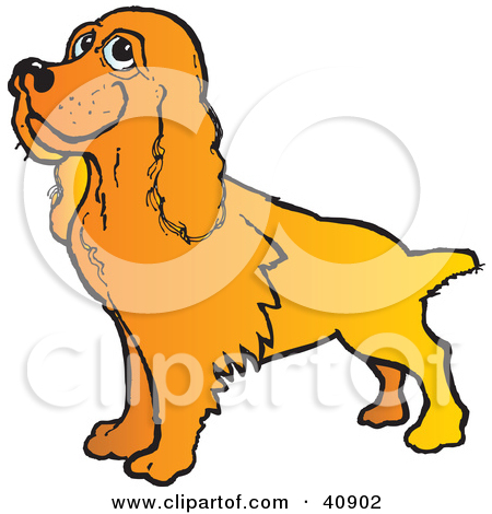 450x470 Cocker Spaniel Clipart