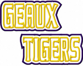 340x270 Geaux Tigers Clip Art