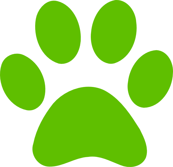 600x578 Dog Paw Print Clip Art