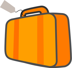 292x275 Travel Suitcase Clip Art Clipart Panda