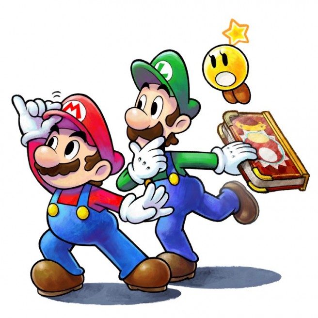 656x656 Mario Amp Luigi Paper Jam Artwork