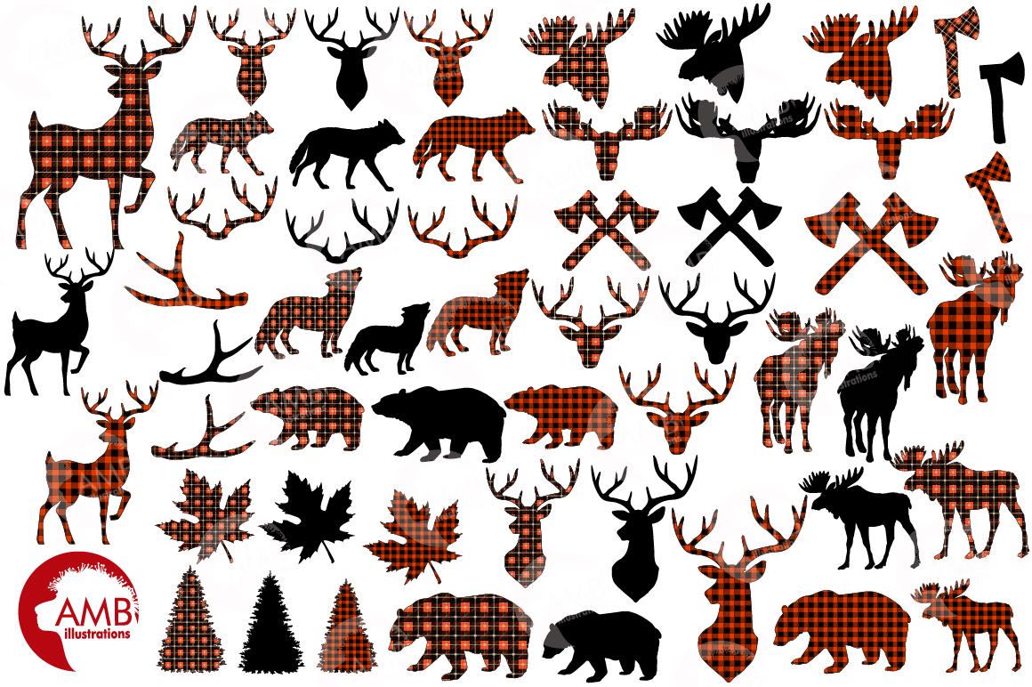 1160x772 Lumberjack Elements Cliparts, Graphics, Illustrations Amb 2315 By