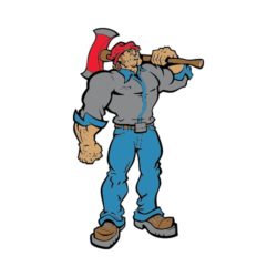 250x250 T Shirt Clip Art For Lumberjacks