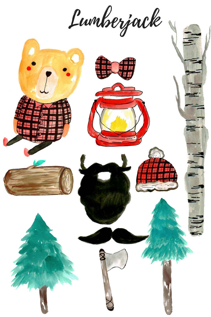 735x1102 Watercolor Clip Art