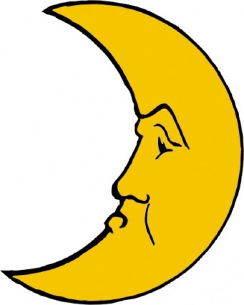 502x626 Luna Clipart