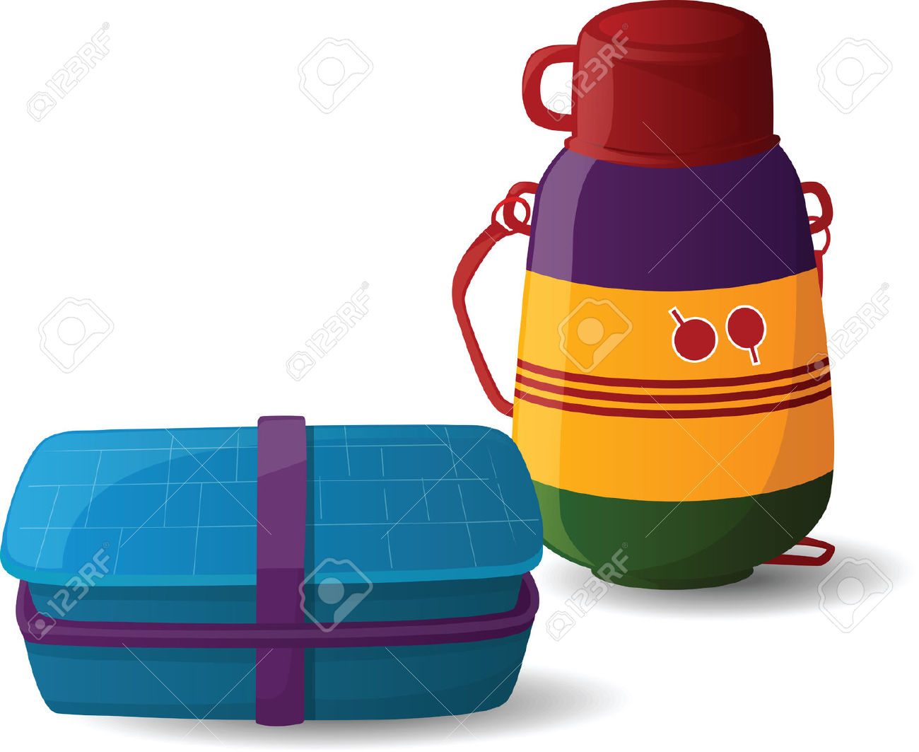 1300x1063 Water Bottle Lunch Clipart