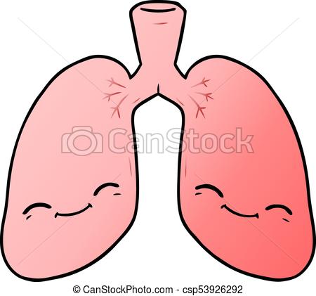 450x421 Cartoon Lungs.