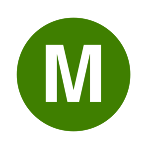 300x300 Letra M Clip Art