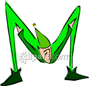 300x291 Elf Clipart Alphabet