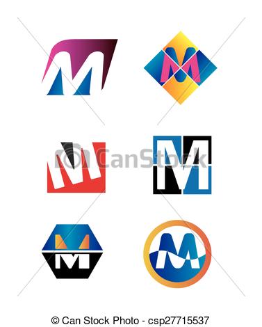 377x470 Letter M Logo Vectors