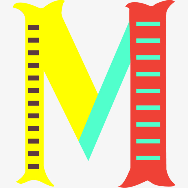 650x651 Cartoon M, Color Letters, English Alphabet, Uppercase Letter Png