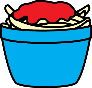 376x361 Pasta Clip Art