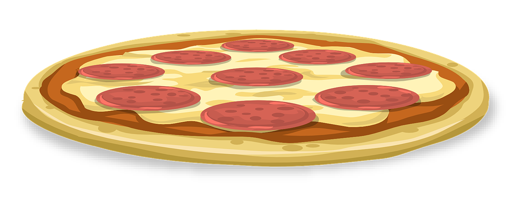 1065x406 Whole Cheese Pizza Clipart