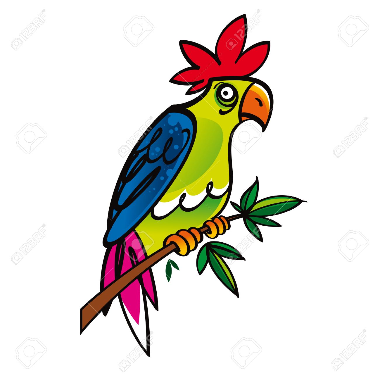 1300x1300 Macaw Clipart Jungle Bird