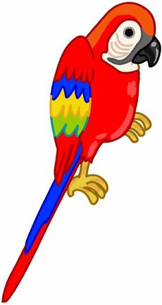236x444 Parrots Clipart