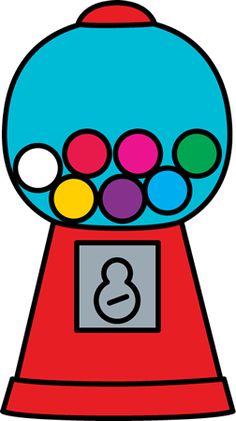 236x421 Cute Clip Art Of A Classic Red Gumball Machine Sweet Clip Art
