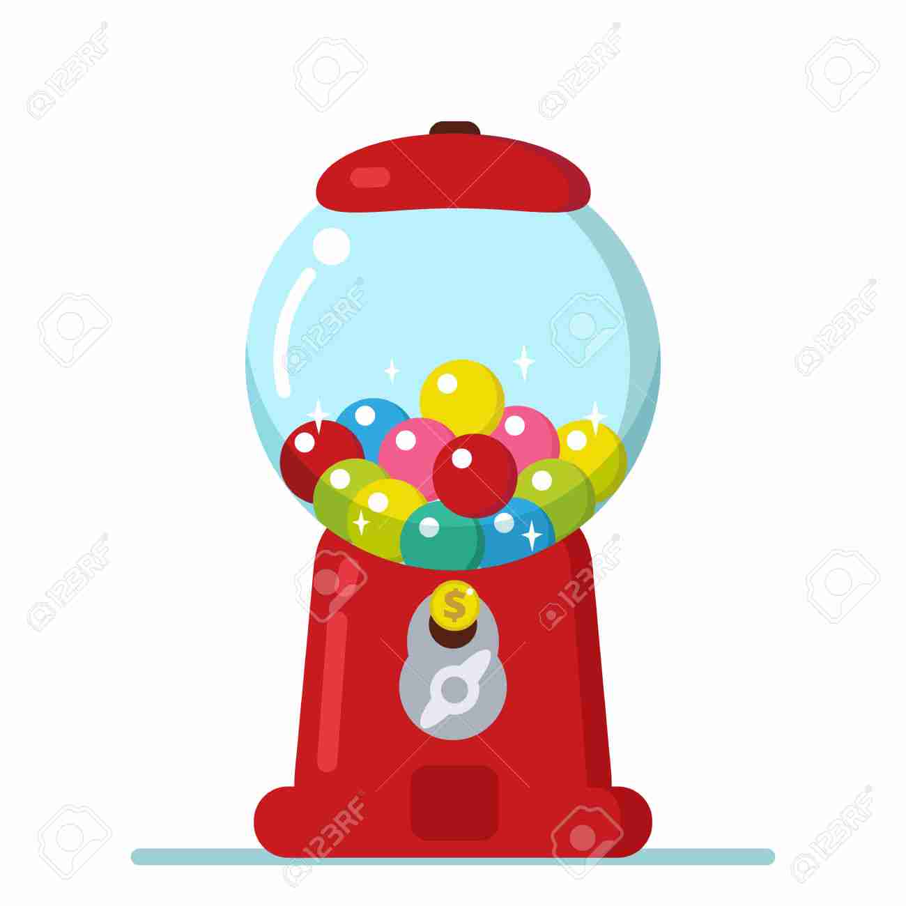 1300x1300 Gumball Clipart Bubble Gum Machine Pencil And In Color Remarkable
