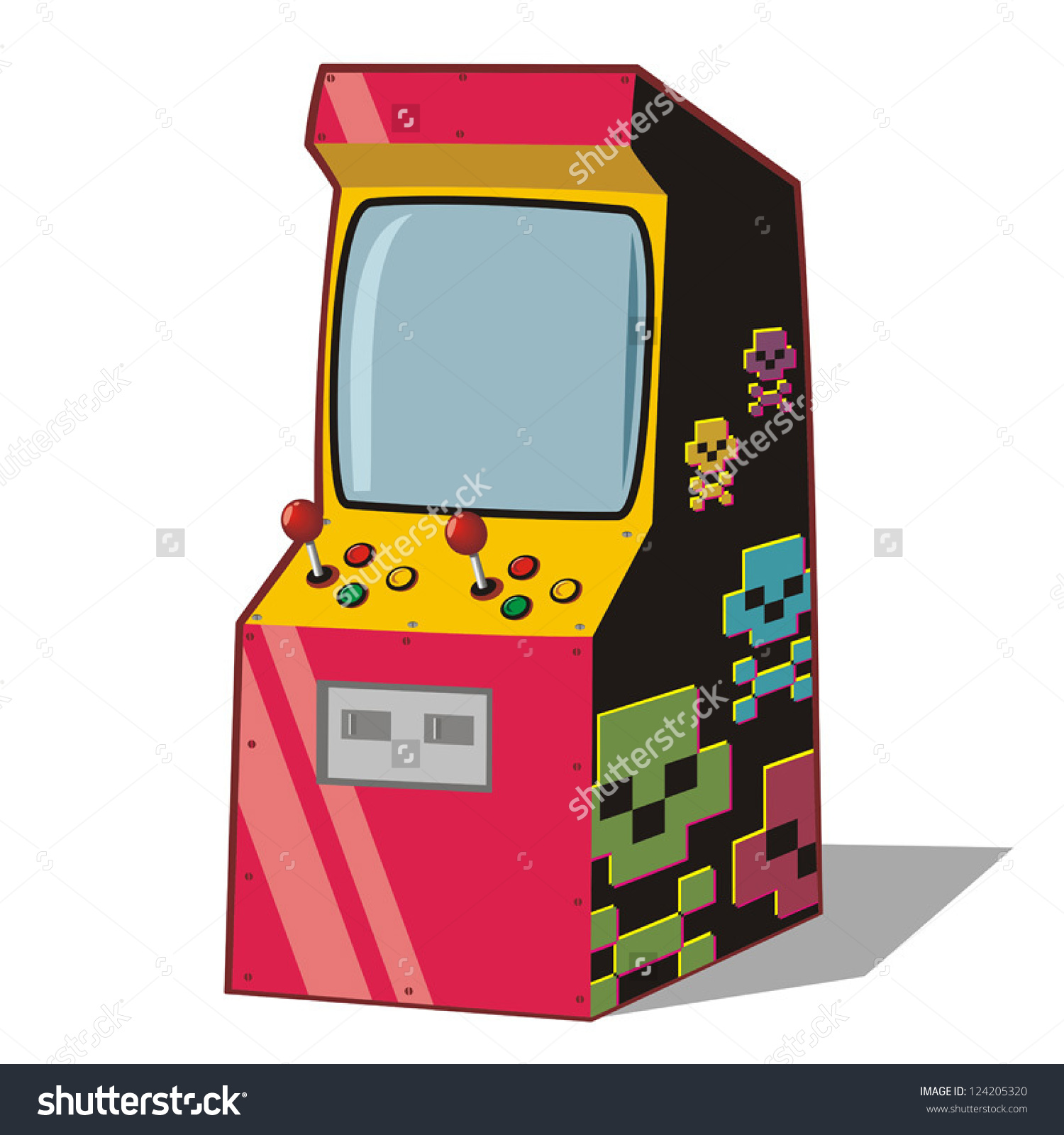 1500x1600 Machine Clipart Arcade