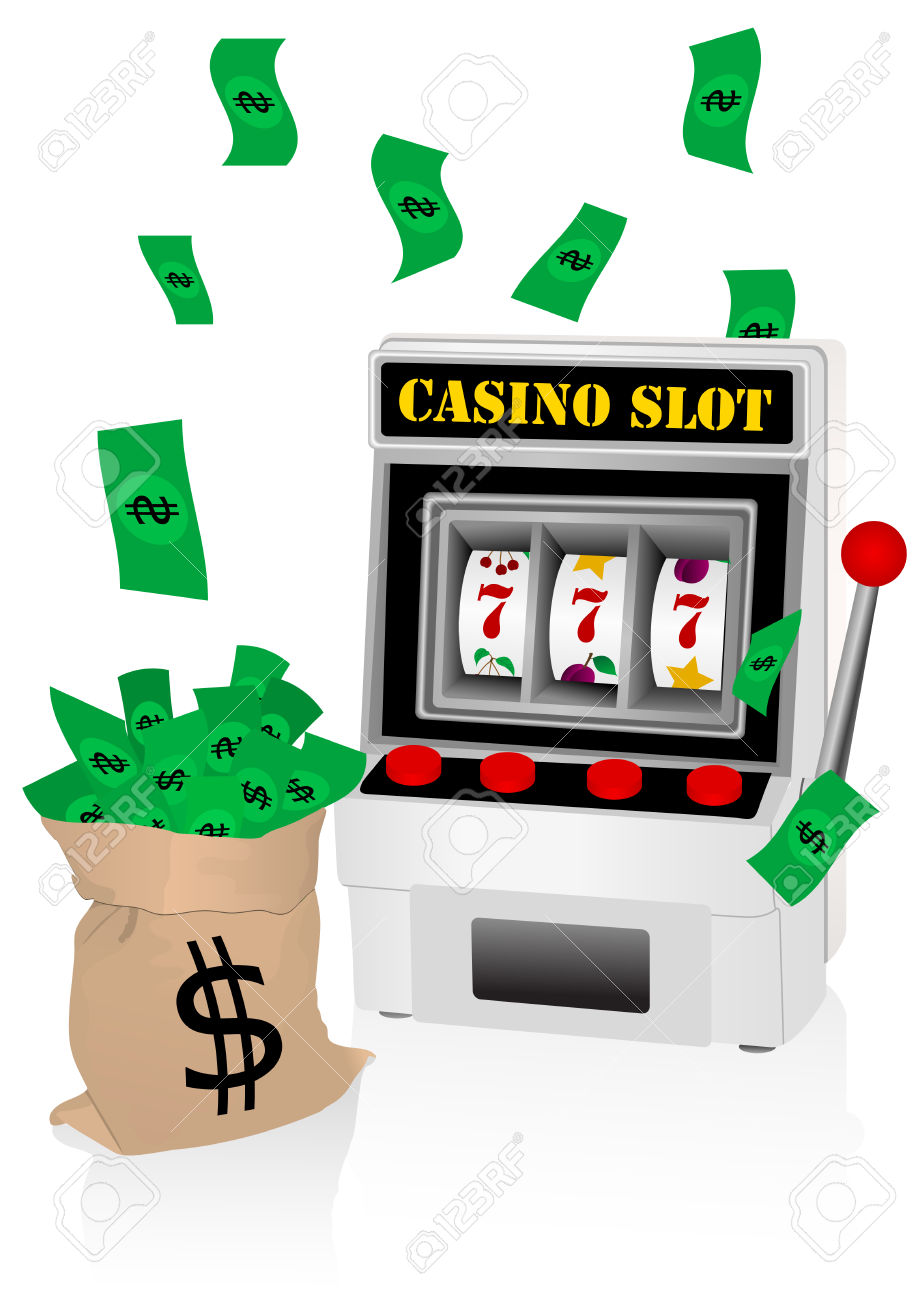 918x1300 Slot Machine Clip Art