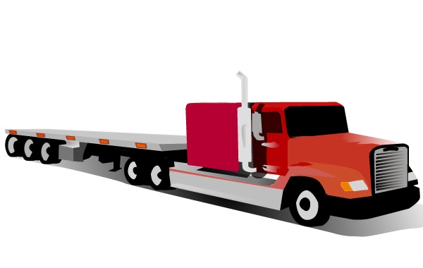 600x380 Car Hauler Clipart