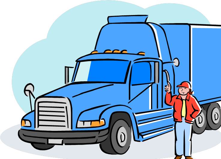 736x530 Collection Of Truck Driver Clipart High Quality, Free