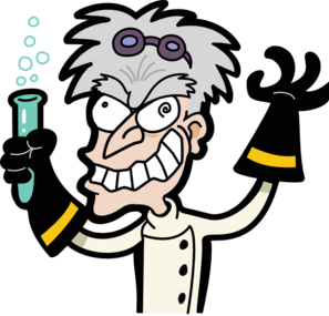 297x285 Mad Scientist Transparent Background Clip Art