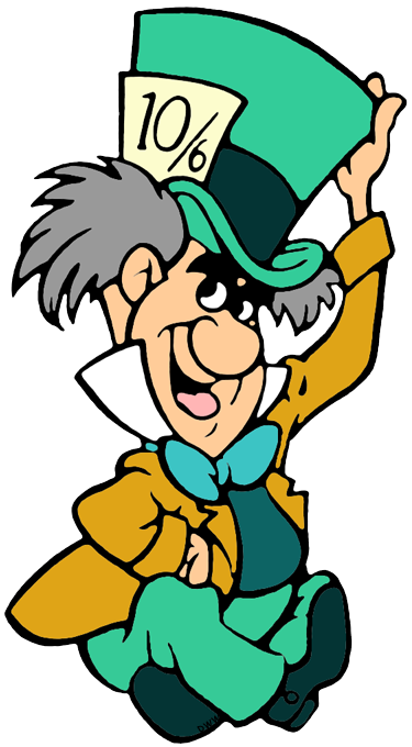 375x680 March Hare And Mad Hatter Clip Art Disney Clip Art Galore