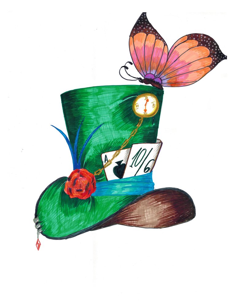 815x981 Mad Hatter's Hat By Daniel