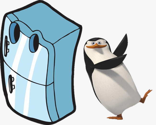 650x523 Refrigerator With Penguins, Refrigerator, Penguin, Penguins