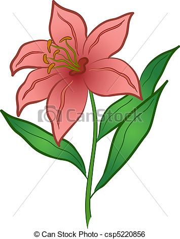 355x470 Lilly Clipart