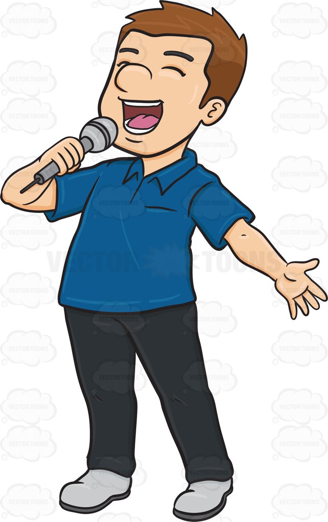 643x1024 Singer Clip Art