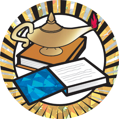 400x400 Lamp Of Knowledge Clipart