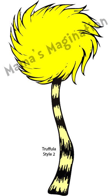 384x679 Lorax Trees Clipart