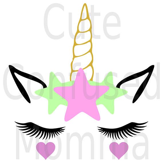 570x570 Unicorn, Unicorn Svg, Unicorn Cut File, Unicorn Face Svg, Magical