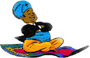 179x115 Aladdin Carpet Clipart. Mysterious Man From The East Cartoon