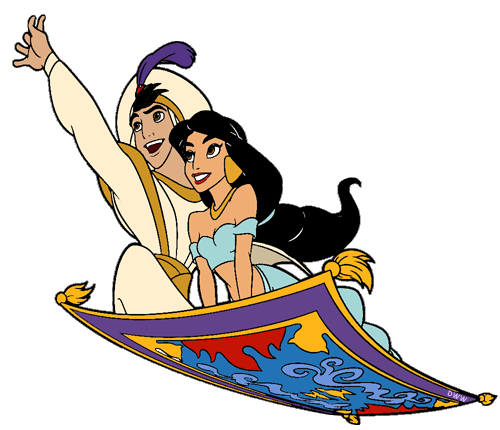 500x430 Aladdin And Jasmine Clip Art Disney Clip Art Galore