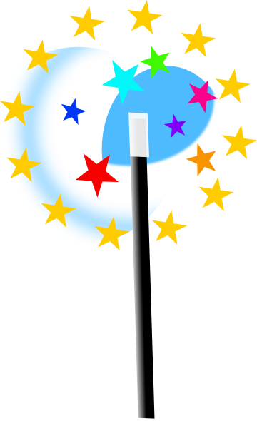 360x590 Small Magic Wand Clip Art