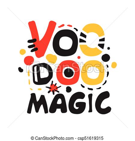 450x470 Voodoo African American Magic Logo. Voodoo African