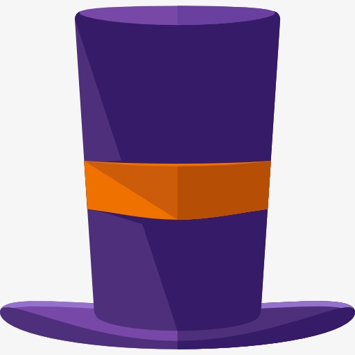 512x512 A Purple Hat, Magic Hat, Hat, Cartoon Png Image And Clipart