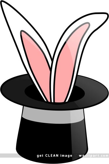 374x562 Rabbit In A Hat Rabbit In Hat