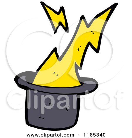 450x470 Cartoon Of A Magic Hat