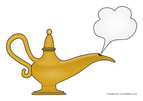 480x339 Editable Magic Lamp Templates (Sb8969)