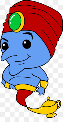 260x500 Free Download Genie Jinn Magic Aladdin Clip Art